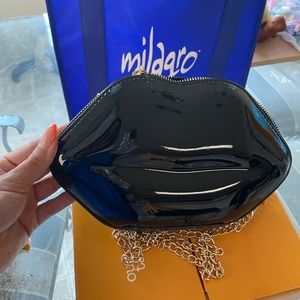 Big lips crossbody purse